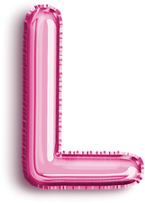 Pink Balloon Letter L